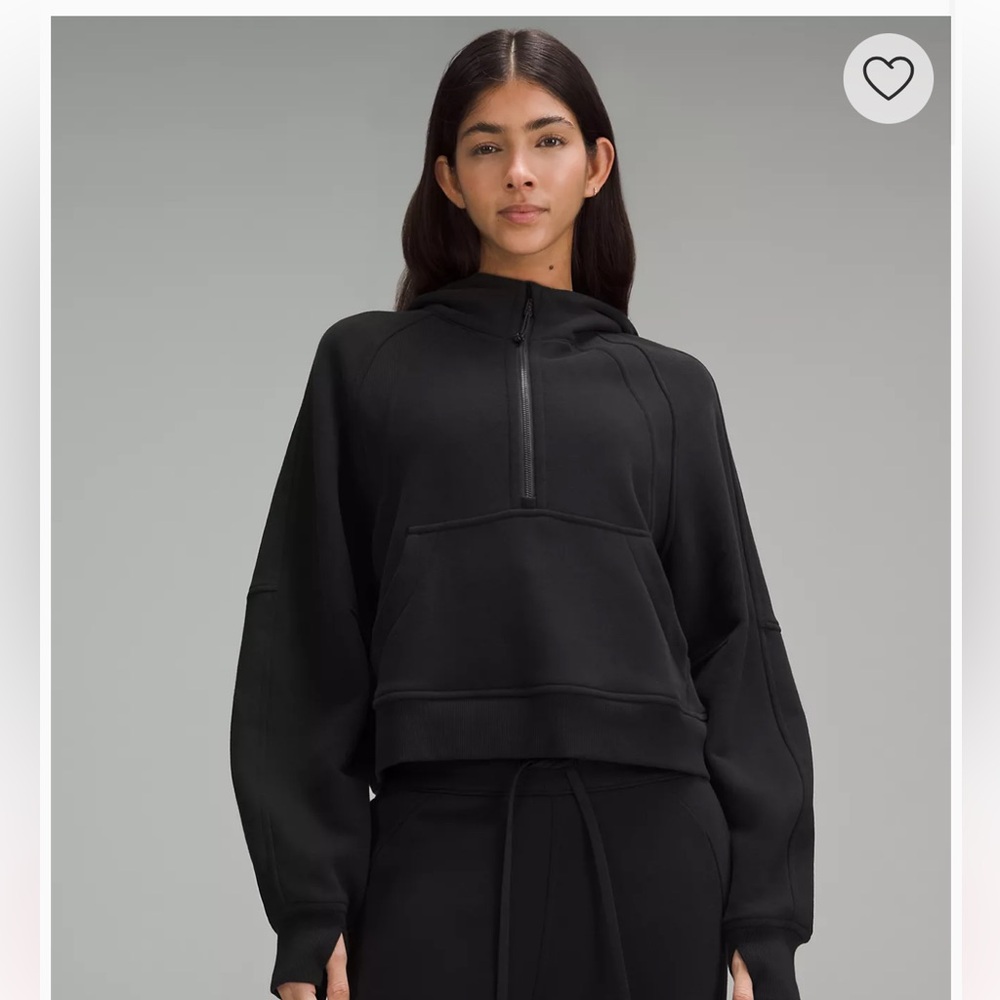 Lululemon scuba oversized half zip hoodie